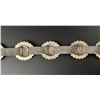 Image 6 : Kirk Smith Navajo Sterling Silver Concho Belt