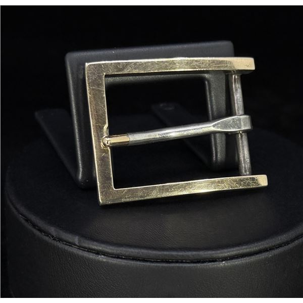 Douglas Magnus Sterling 14k Gold Belt Buckle