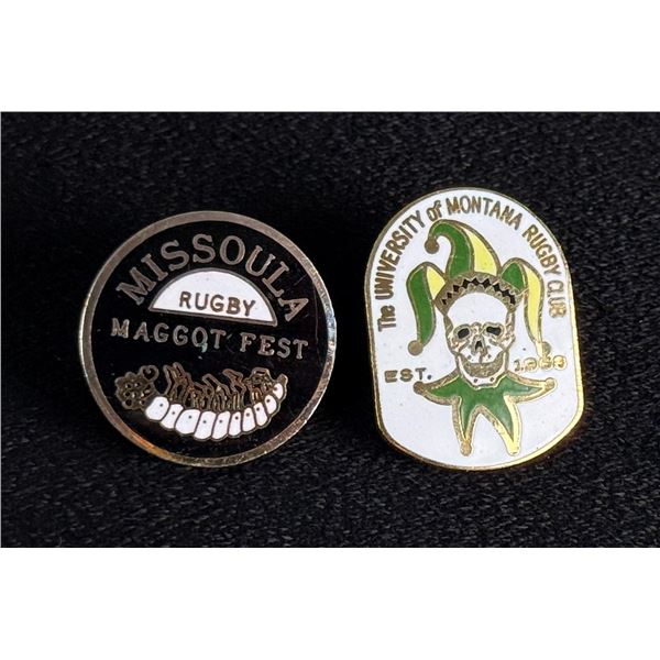 Missoula Montana Rugby Team Pins