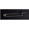 Image 1 : Sterling Silver Diaper Safety Pin