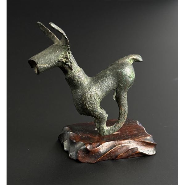 Ancient Chinese Zoomorphic Bronze Deer
