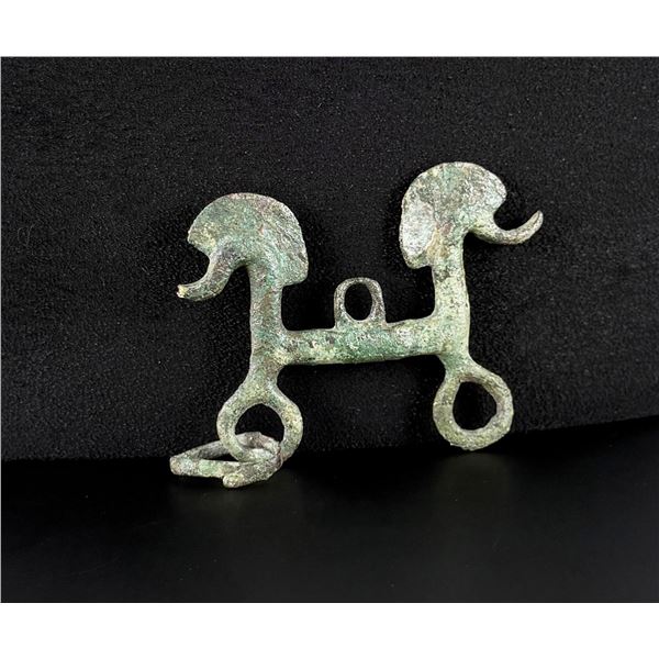 Ancient Roman Bronze Chariot Harness Ornament