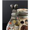 Image 6 : Mettlach 2093 Playing Cards Beer Stein