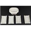 Image 3 : Playing Card Suit Porcelain Ashtray Set