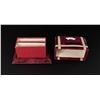 Image 4 : Victorian Velvet Playing Card Box or Case