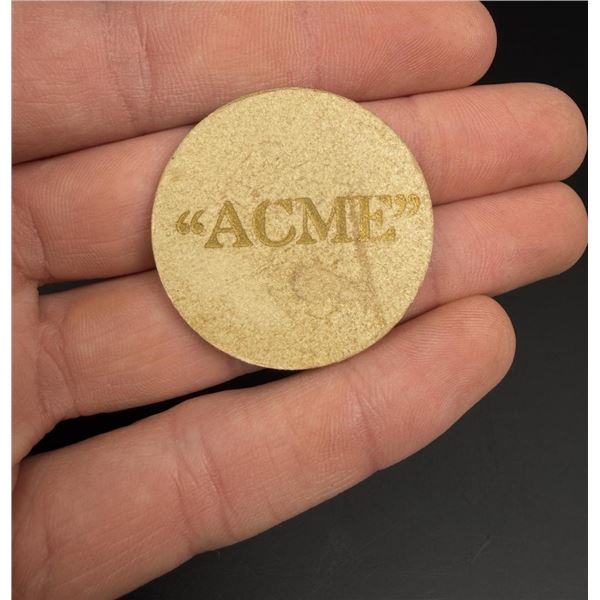 John Wesley Hardin Acme Saloon Poker Chip