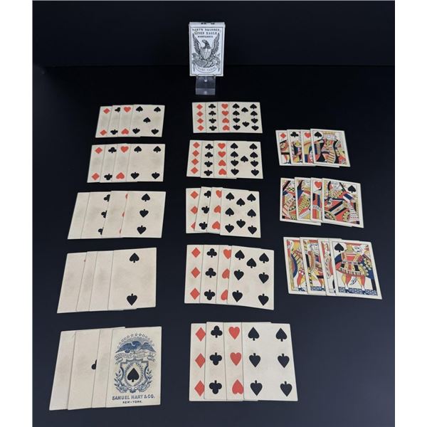 Hart's Linen Eagle Squared Pharo Cards Deck