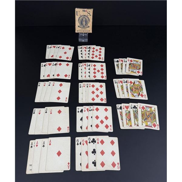 999 US Russell Morgan Steamboat Playing Cards Deck