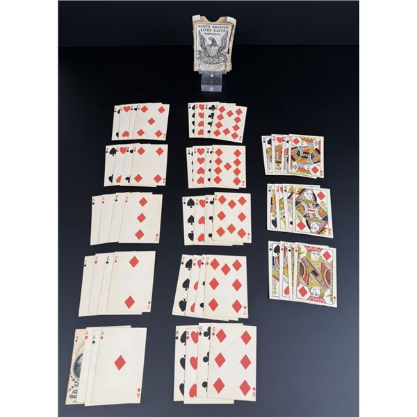 Hart's Linen Eagle Squared Pharo Cards Deck