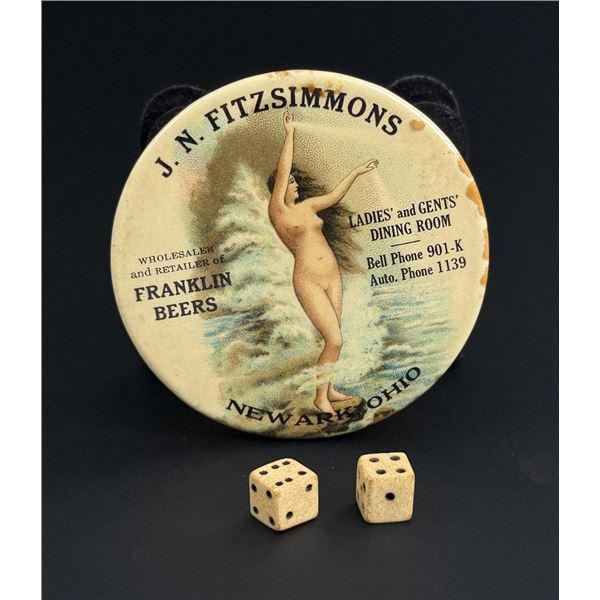 J.N. Fitzsimmons Newark Ohio Nude Dice Case