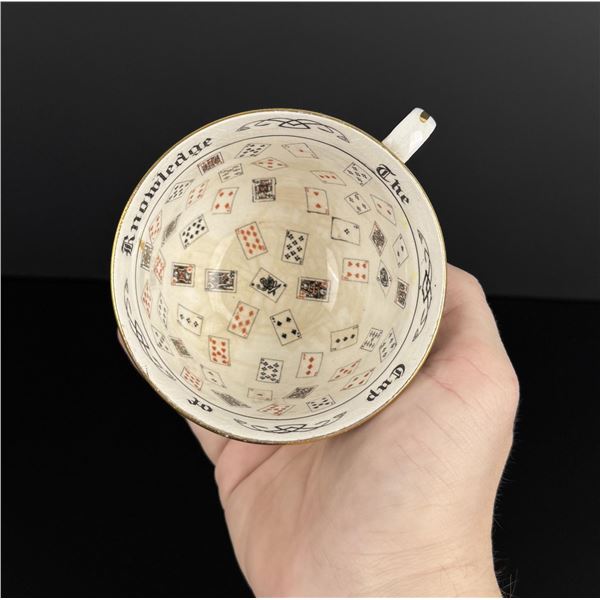 Cup of Knowledge Tea Leaf Fortune Telling Cup