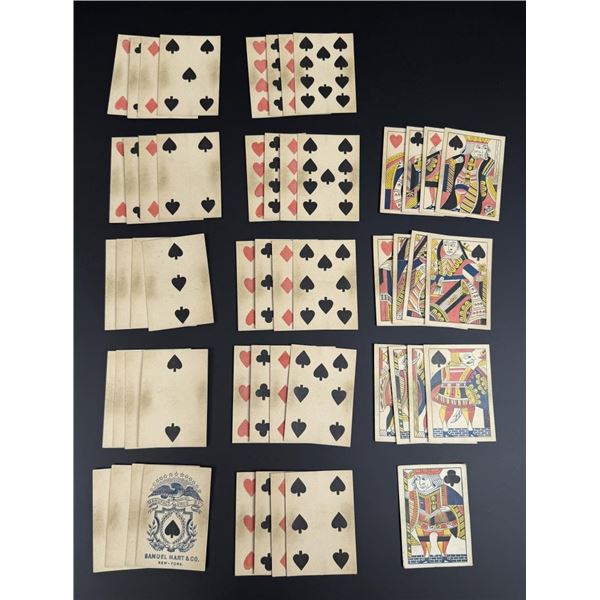 Hart's Linen Eagle Squared Pharo Cards Deck