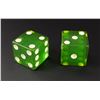 Image 2 : Oversize Green Lucite Dice
