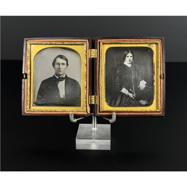 Husband and Wife Daguerreotype Photo