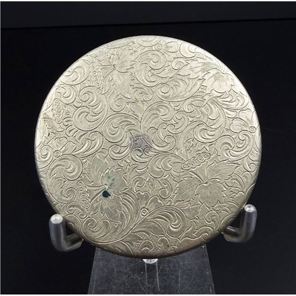 Montana Silversmiths Cowboy Snuff Can Lid