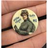 Image 1 : Widow Jones Suits Me Celluloid Advertising Button