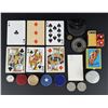 Image 1 : Collection of Assorted Antique Gambling Items