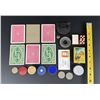Image 5 : Collection of Assorted Antique Gambling Items