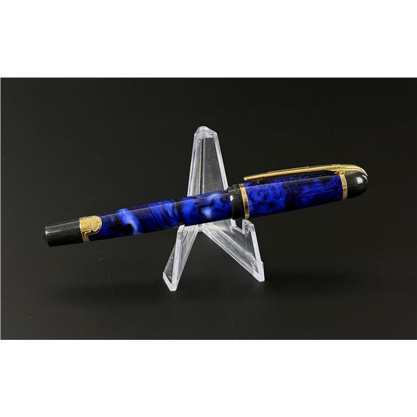 Waterman Phileas Blue Marble Fountain Pen