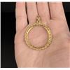 Image 2 : 14k Gold Krugerrand Coin Bezel Pendant