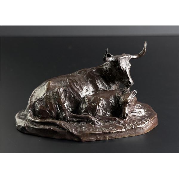 Bob Scriver Montana Range Mother Bronze