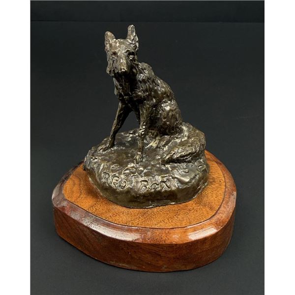 Bob Scriver Montana Red Fox Bronze