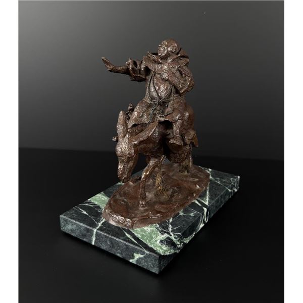 Charles M Russell Friar Tuck Bronze