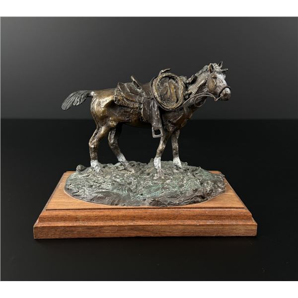 Charles Beil Range Horse Bronze