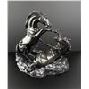 Image 5 : Henry Van Wolf Fighting Stallions Bronze