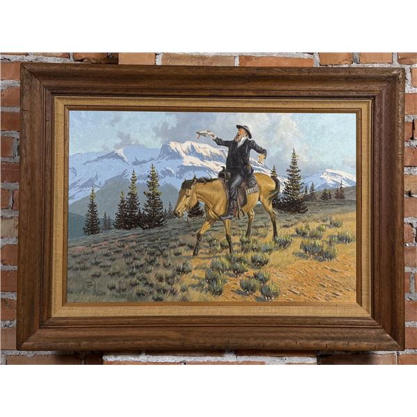 Marvin Enes Sagebrush Sermon Painting