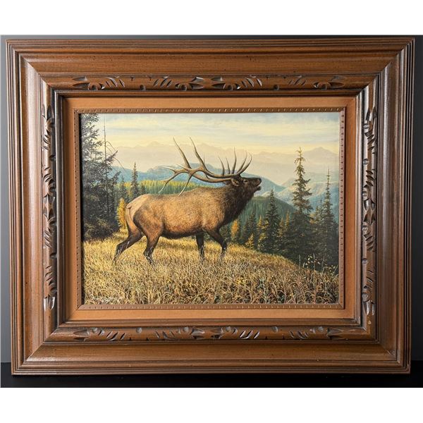 Frank Miller Natures Bugler Painting