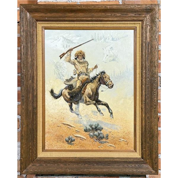 Marvin Enes Spirit of the Plains Painting