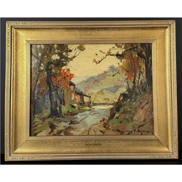 Chauncey Foster Ryder Lowell Road Painting