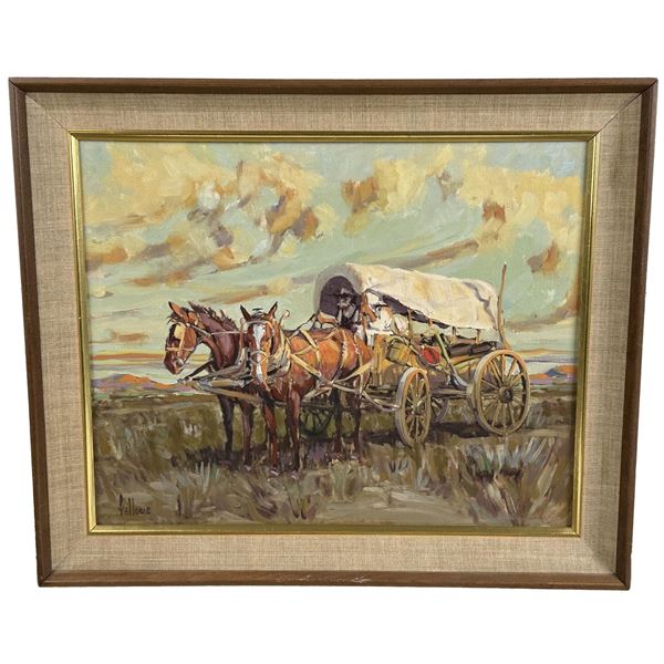 Fred Fellows The Homesteader Painting