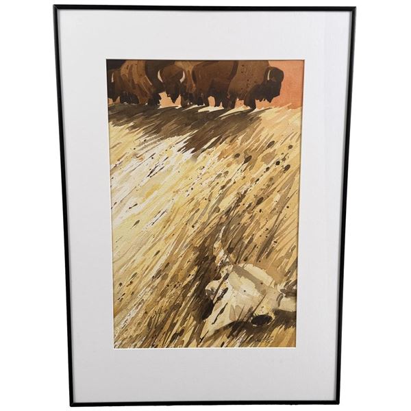 Bev Doolittle Buffalo Painting