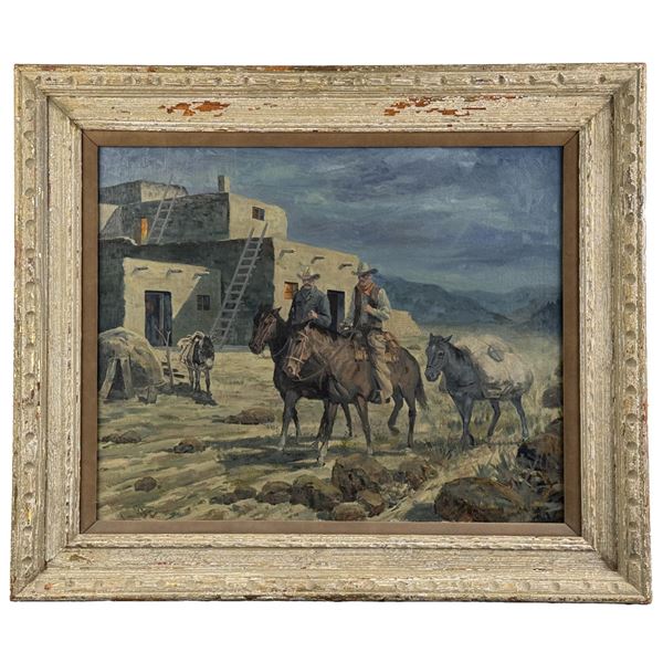 John Paul Strain Range Report Painting