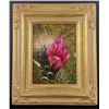 Image 1 : John Cox Cactus Flower Painting