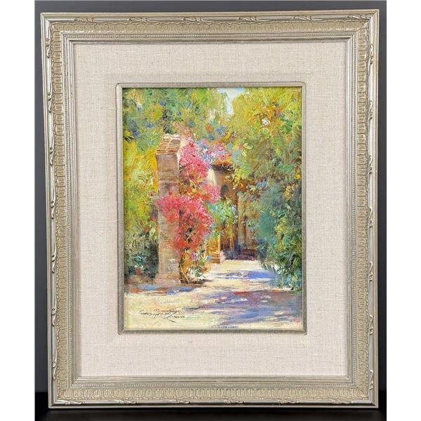 Cyrus Afsary Bougainvillea Painting