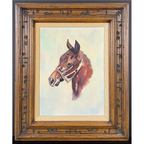 Jack Jac Elmo King Horse Painting