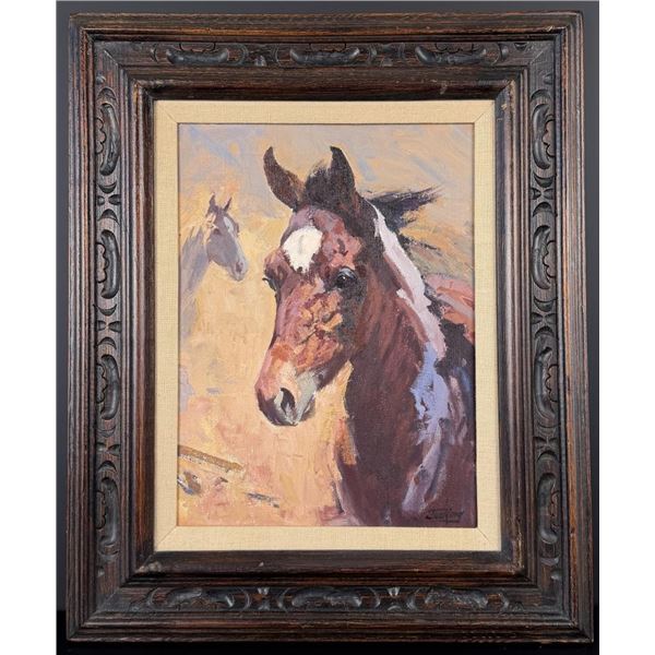Jack Jac Elmo King Wild Horses Painting