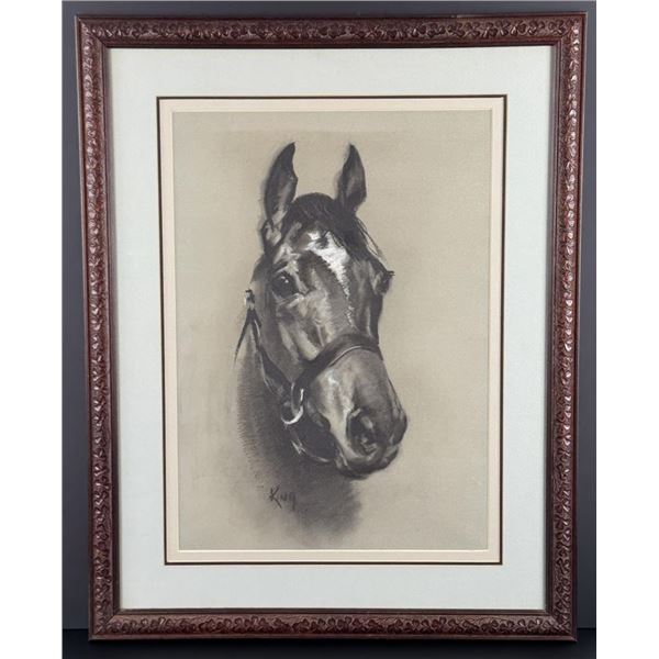 Jack Jac Elmo King Saddlehorse Drawing