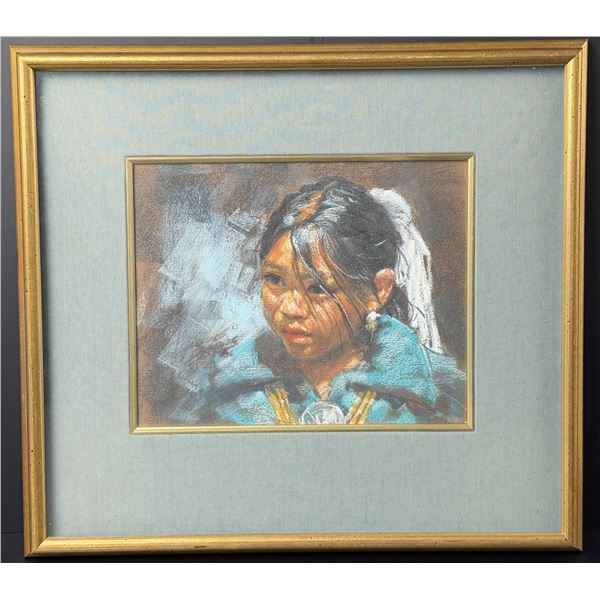 Leslie De Mille The Young Years Pastel