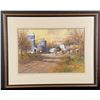 Image 1 : Ian Ramsay Farm Station Southern Idaho Painting