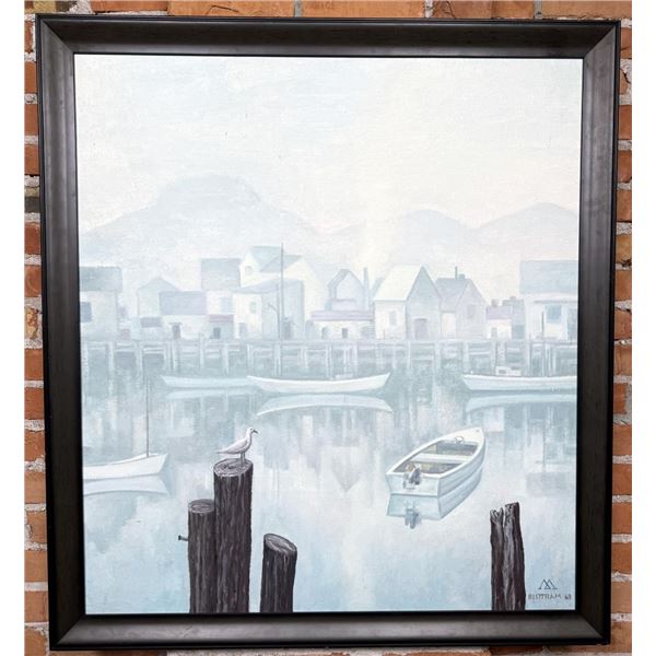 Emil Bisttram Lifting Fog Painting