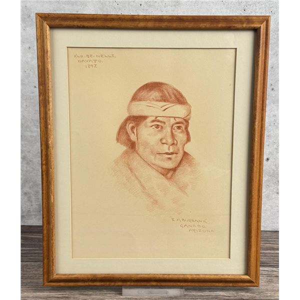 Elbridge Ayer Burbank Klo Be Nelle Drawing