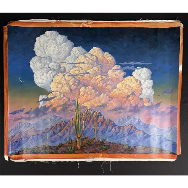 William Hawkins Cactus Dreams Painting