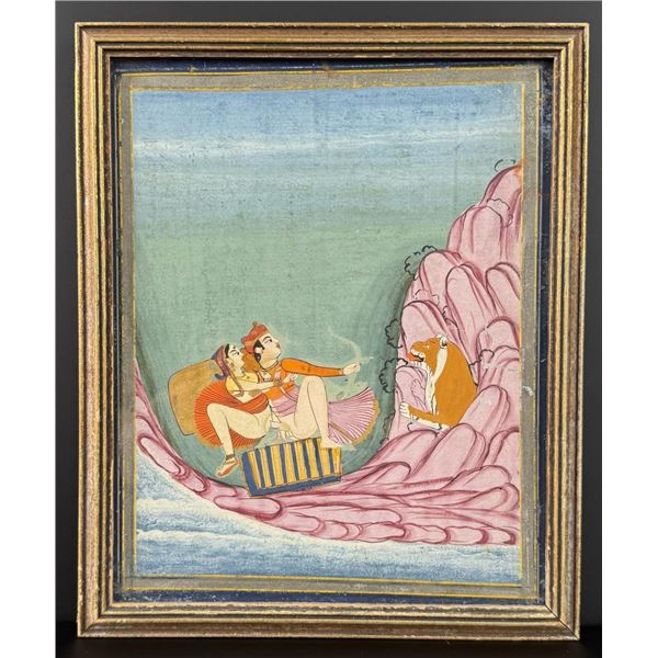 Rajasthan India Erotic Painting