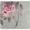 Image 2 : Antique Japanese Butterfly Flower Painting