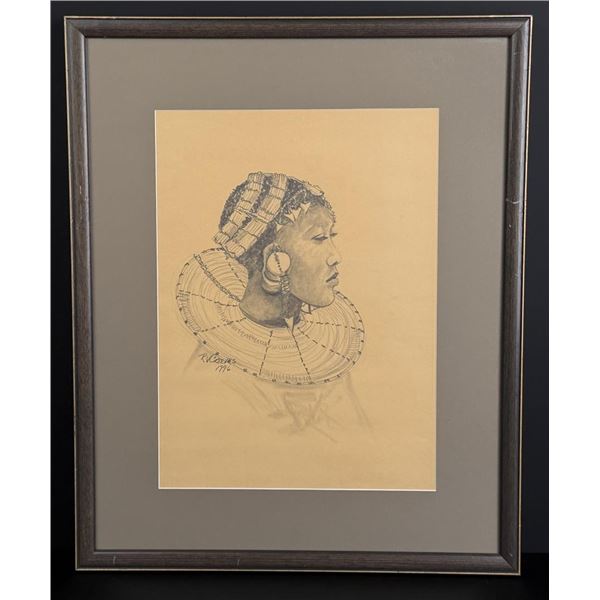 Richard Greeves African Princess Drawing