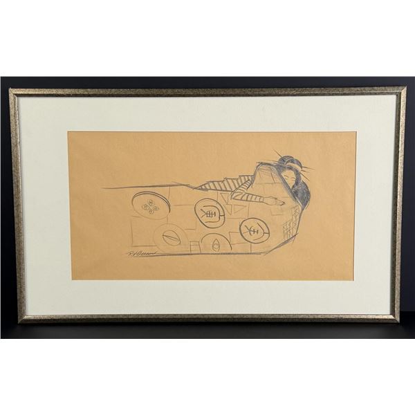 Richard Greeves Geisha Drawing